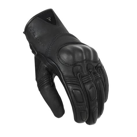 Rebelhorn Thug II Lady Black Leather Motorcycle Gloves A1 Moto De