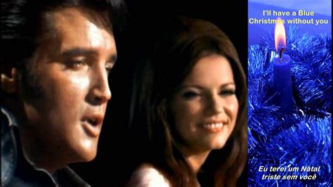 Elvis Presley E Martina Mcbride Blue Christmas Lyrics And Translate To Portuguese Wmv Youtube