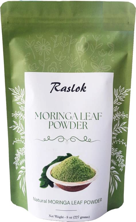 Amazon Raslok Moringa Powder 100 Pure Moringa Leaf NO Stems