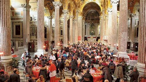 Genova Torna Il Pranzo Di Santegidio Un Natale Per Mila Con Venti