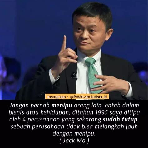 40 Kata Kata Motivasi Bijak Jack Ma Penuh Makna Inspiratif