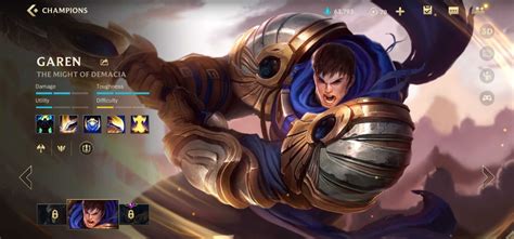 Wild Rift Champion Guide Garen Codashop Blog TR