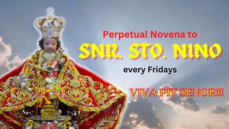 Friday Novena To SNR STO NINO DE CEBU YouTube