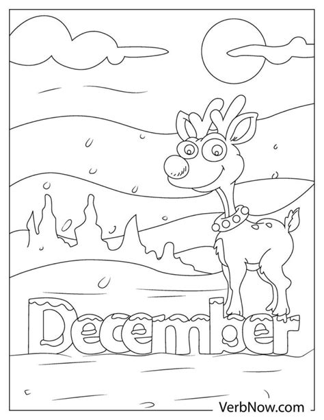 Free December Coloring Pages For Download Printable Pdf Verbnow