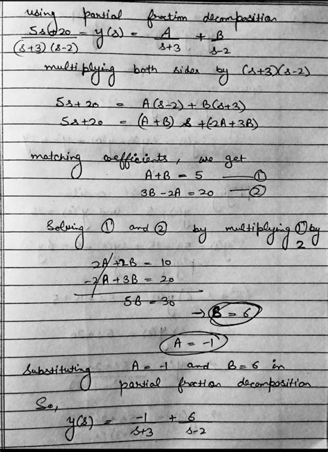 [solved] 3 Use Laplace Transforms To Solve The Following Initial Value Course Hero