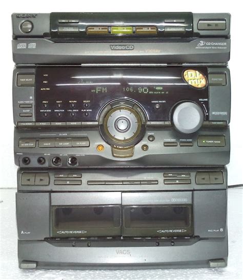 BARANG BARANG ELEKTRIK TERPAKAI DAN RARE: Hifi SONY Model MHC-V909AV