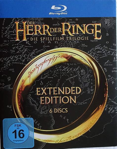 Der Herr Der Ringe Extended Editions Trilogie Blu Ray