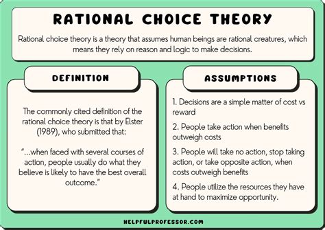 Rational Choice Theory In Sociology Examples And Criticism 2024