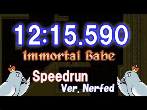 JumpKingImmortal Babe Ver Nerfed Speedrun RTA YouTube
