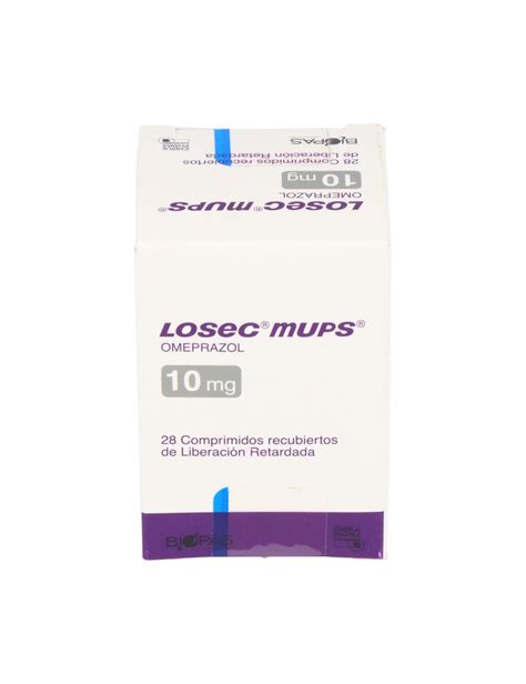 Precio Losec Mups Omeprazol 10 Mg 28 Comprimidos Farmalisto Cl