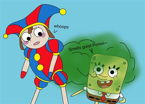 Pomni Farts on Spongebob by Skibidi-Rizz-Gyatt on DeviantArt