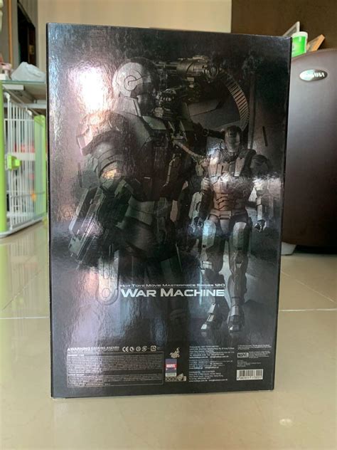 Hot Toys hottoys Iron Man 2 War Machine Mark 1 MMS120 膠版 興趣及遊戲 玩具 遊戲類 Carousell