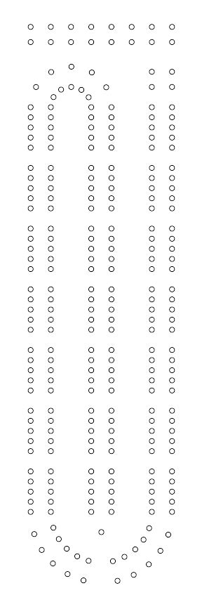 Download Ffffff Cribbage Board Template Svg Freepngimg