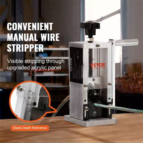 manual wire stripping machine