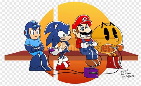 Mario Sonic Di Pertandingan Olimpiade Ms Pac Man Super Smash Bros