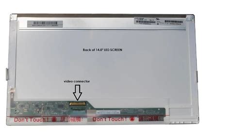 140 40 Pin Hd Normal Led Lcd Screen For Laptop 140″ 40 Pin For
