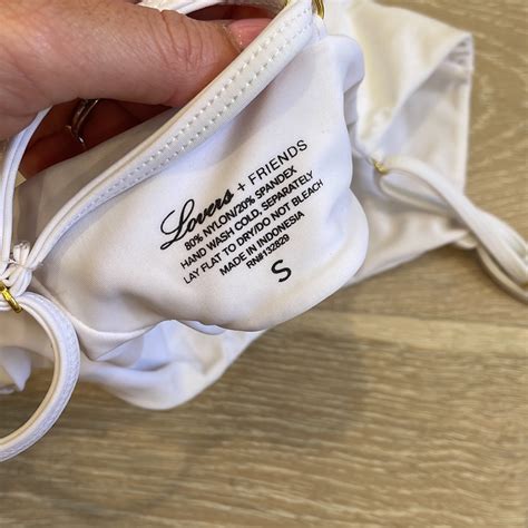New Lovers Friends White Bikini From Revolve Gem