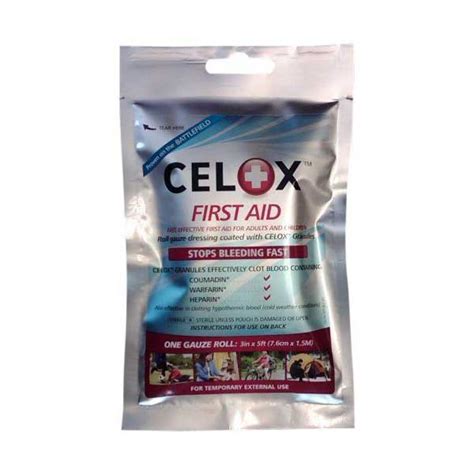 Celox Haemostat Stops Serious Bleeding Rock River Urban