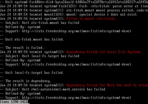 How To Fix Failed To Mount Etc Fstab Error In Linux