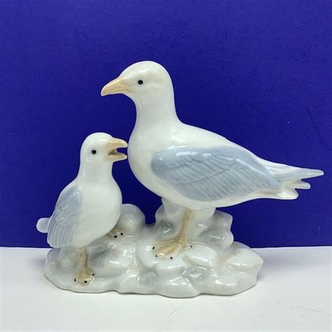Otagiri Pigeon Dove Vintage Japan Porcelain Sculpture Birds Figurine