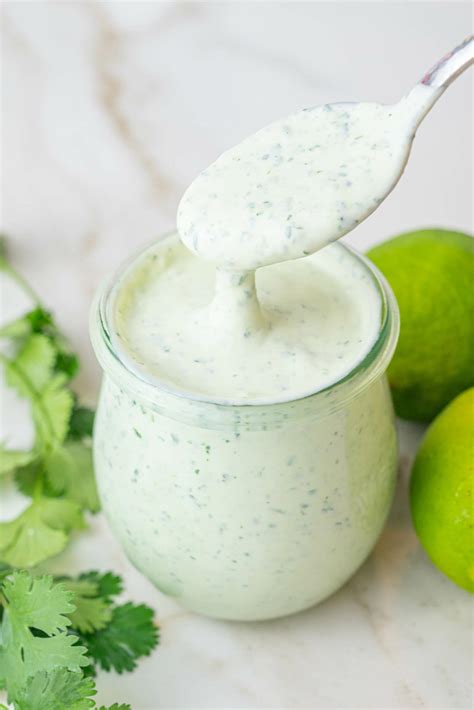 Cilantro Lime Crema Everyday Delicious