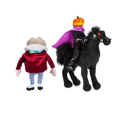 Disney World Mr. Toad and Headless Horseman Plush Set - town-green.com