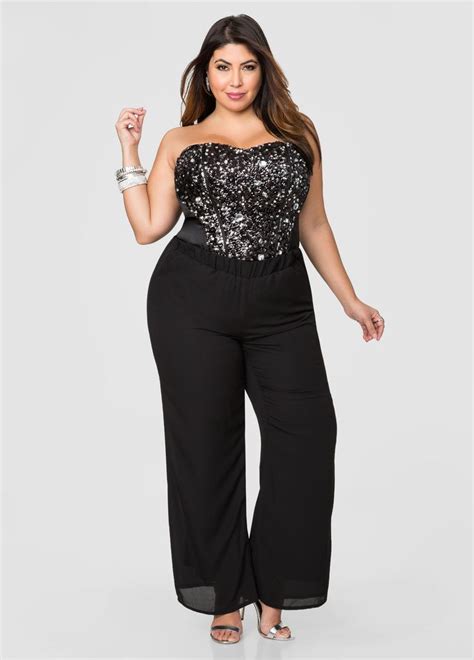 Georgette Palazzo Pant Ashley Stewart Fashionable Plus Size