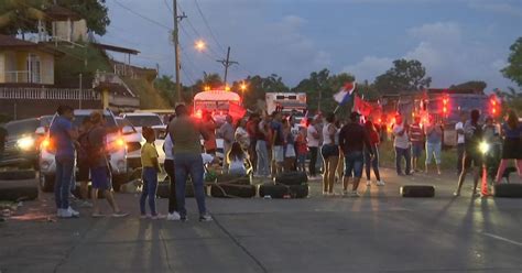 Protestas En Panam Interioranos Continuaron Con Su D Cima Jornada De