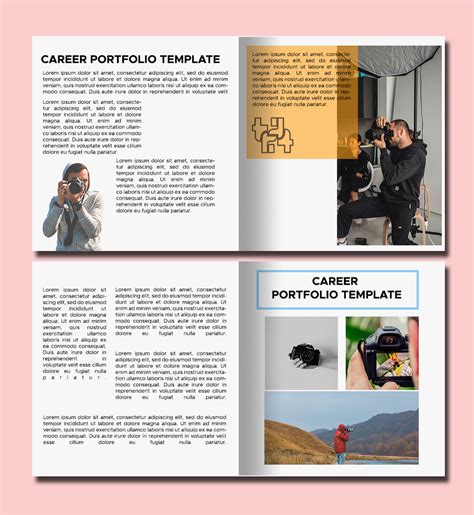 Career Portfolio Template Free Of Career Portfolio Cover Page Template
