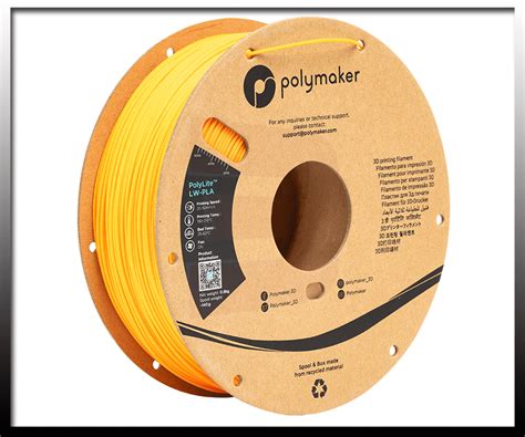 PolyLite LW PLA Bright Orange 1 75mm Filament 3DEA