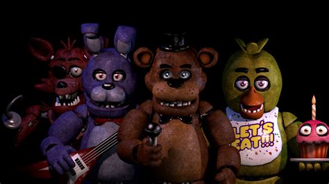 FNAF Wallpaper 4K, Animatronics