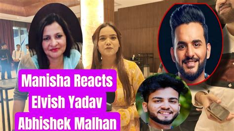 Manisha Rani Reaction On Abhishek Malhan Fukra Dimple Malhan New Song