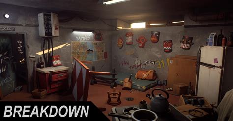 artstation making   hideout