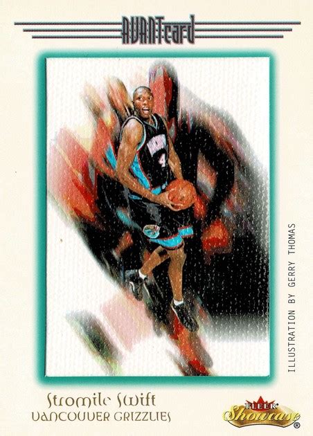 2000 01 FLEER SHOWCASE Avant Card S Swift A87063 Museum MUUSEO 522304