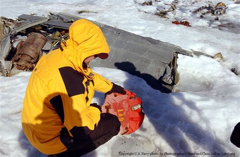 Crash Of A Lockheed P2v 5 Neptune On Kronborg Glacier 12 Killed Bureau Of Aircraft Accidents