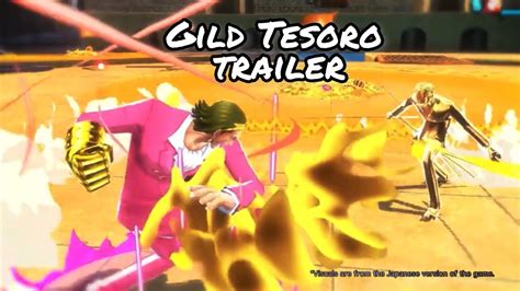 Film Gold Gild Tesoro Trailer One Piece Bounty Rush Opbr Youtube