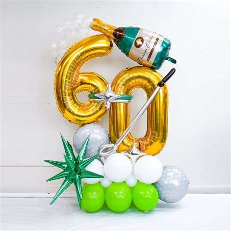 60th Birthday Balloons - Etsy