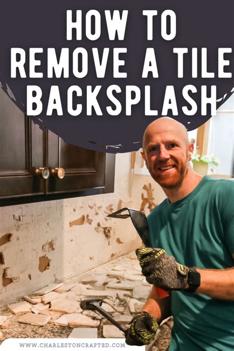 How To Remove A Tile Backsplash