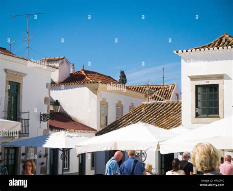 Portugal Algarve 4th C Bc Ancient Old City Port Faro Typical Street