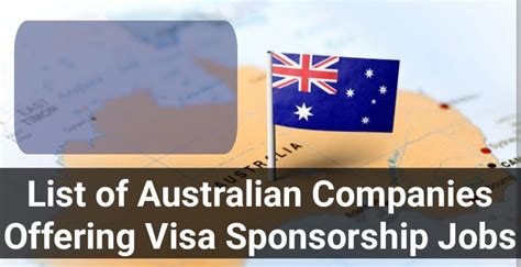 List Of Australian Companies Offering Visa Sponsorship Jobs De Round