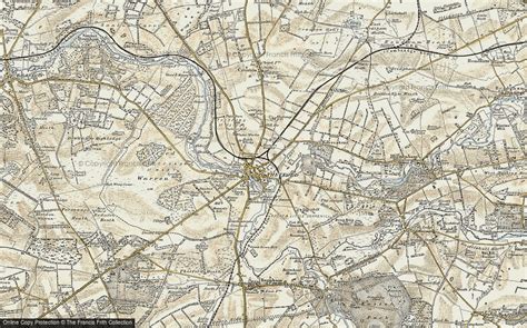 Historic Ordnance Survey Map Of Thetford 1901