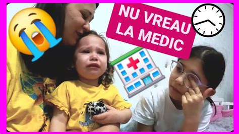 Mergem cu BEBELUȘUL din nou LA SPITAL Cu BEBE la VACCIN Vlog copii