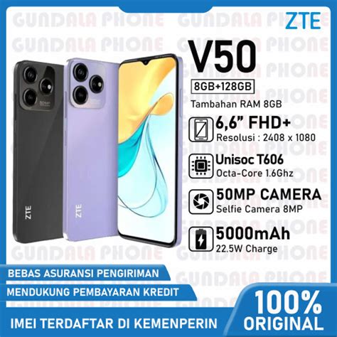 Jual Zte Blade V Gb Garansi Resmi Black Jakarta Pusat