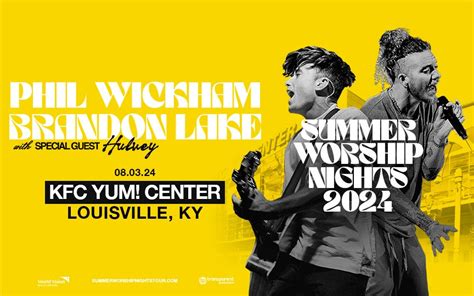 Phil Wickham & Brandon Lake - Summer Worship Nights Tour | KFC Yum! Center