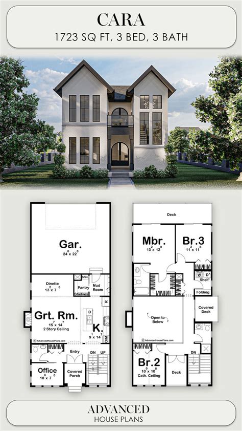 2 Story Modern Cottage Style House Plan Cara In 2024 Sims House