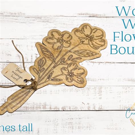 Bouquet Cutout Etsy