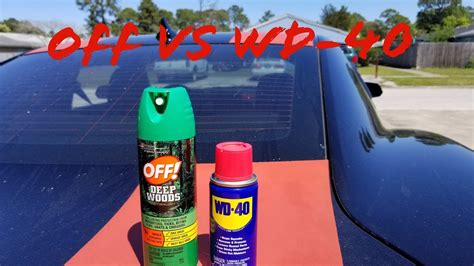 Wd 40 Or Bug Spray To Clean Headlights Youtube