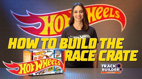 The Track Builder Race Crate How To Build Epic Sets Hotwheels Youtube