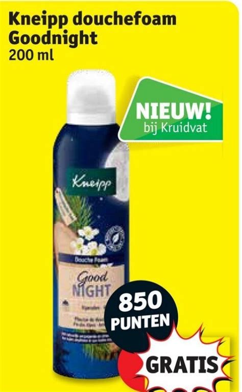 Kneipp Douchefoam Goodnight Ml Aanbieding Bij Kruidvat