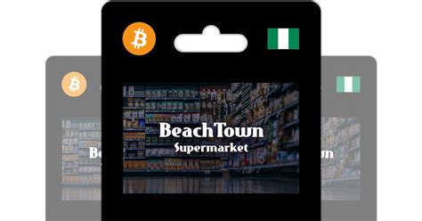 Kaufe Beach Town Supermarket Geschenkkarte Mit Bitcoin Eth Oder Krypto